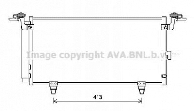AVA QUALITY COOLING su5084d -  Конденсатор, кондиционер